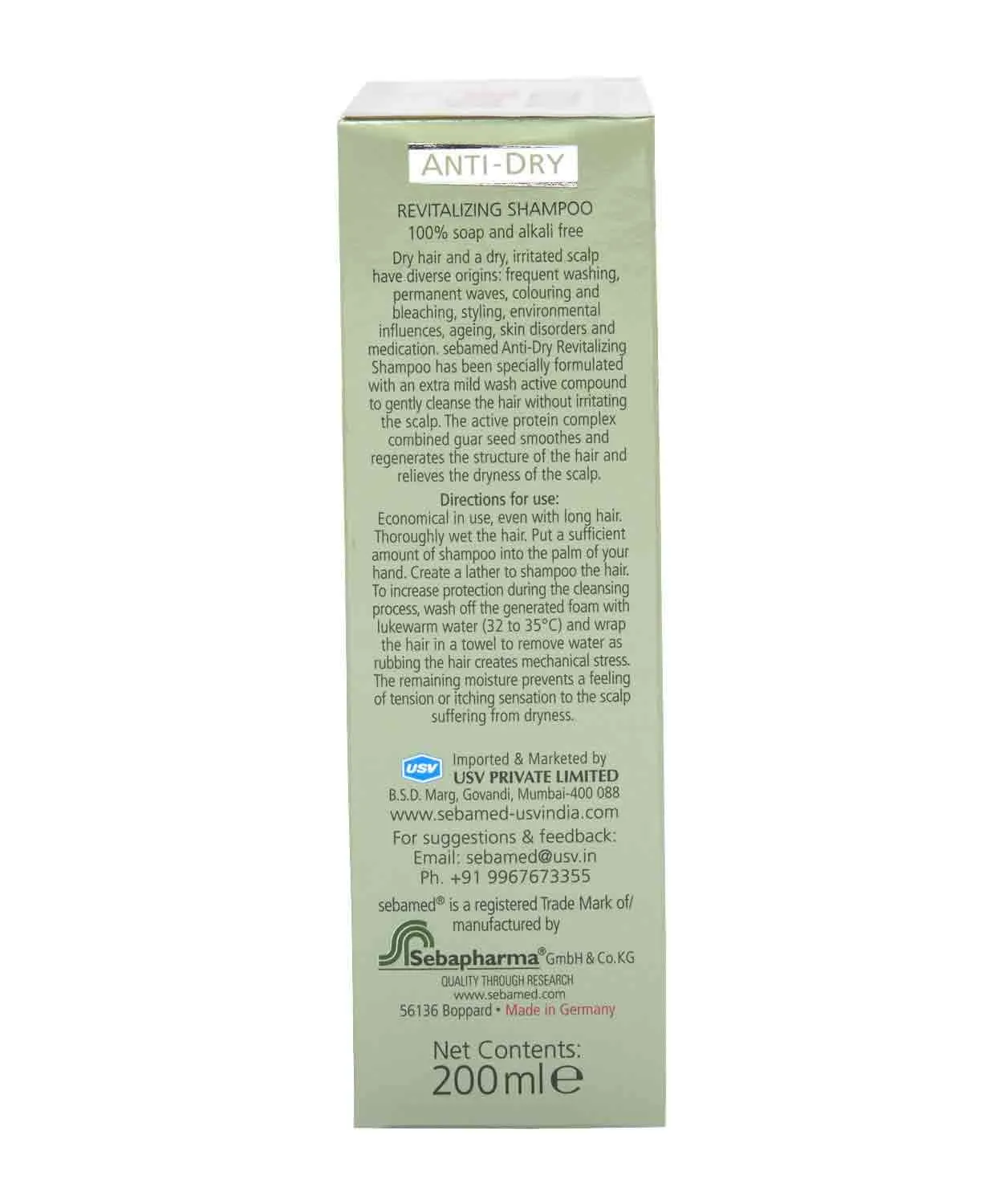 Sebamed Anti-Dry Revitalizing Shampoo - Image 5