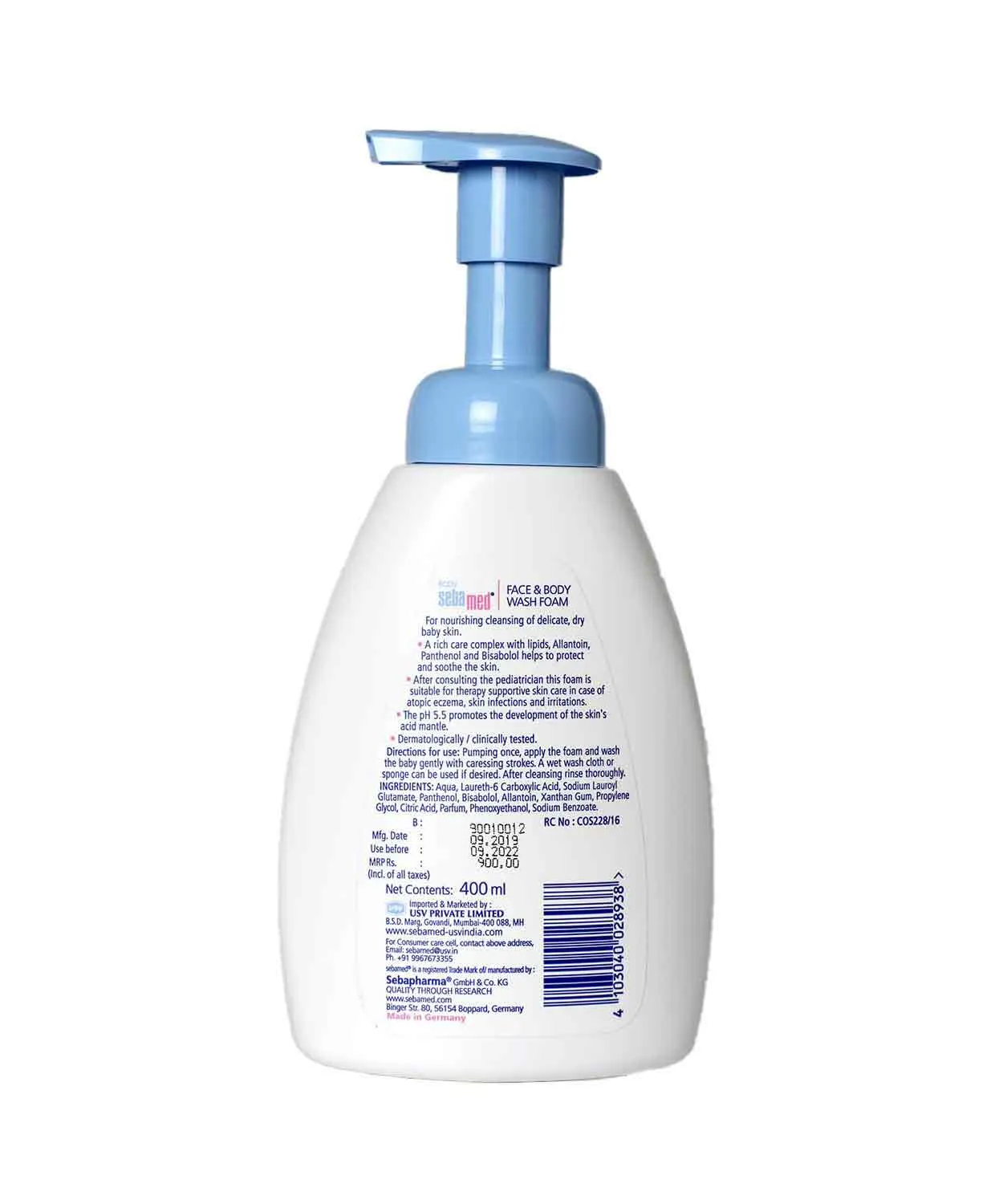 Sebamed Baby Face & Body Wash - Image 2