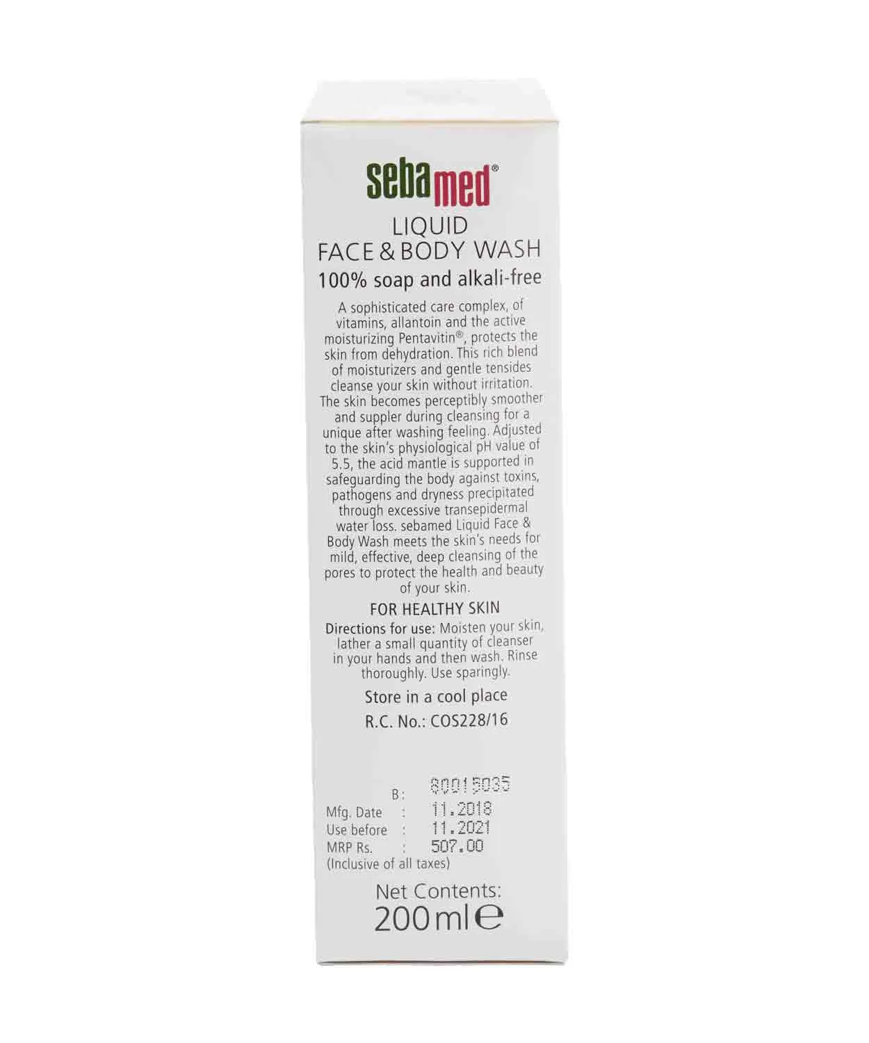 Sebamed Liquid Face and Body Wash - Image 5