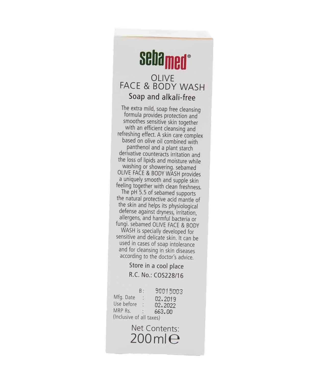 Sebamed Olive Face & Body Wash - Image 4
