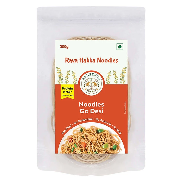 Senseful Rava Hakka Noodles Senseful Rava Hakka Noodles-Pack Size-200 g