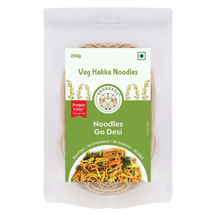 Senseful Veg Hakka Noodles Senseful Veg Hakka Noodles-Pack Size-250 g