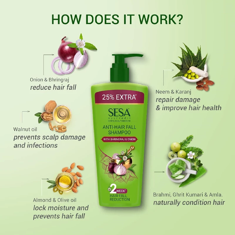 Sesa Ayurvedic Anti Hairfall Shampoo - Image 10