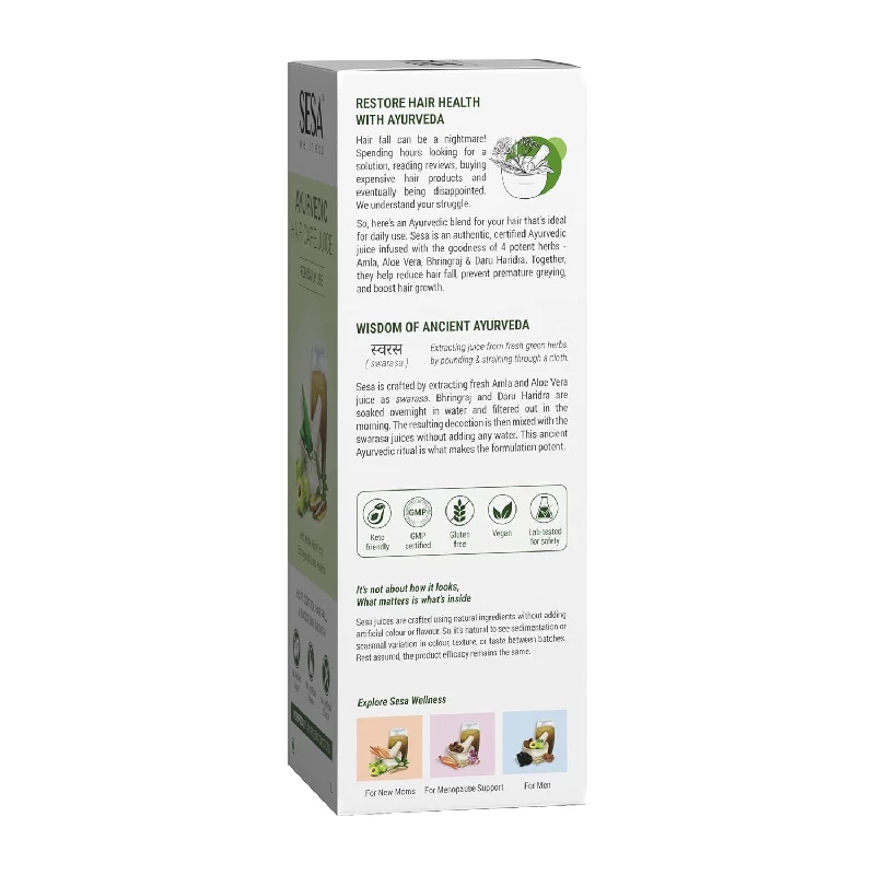 Sesa Ayurvedic Hair Care Juice - Image 6