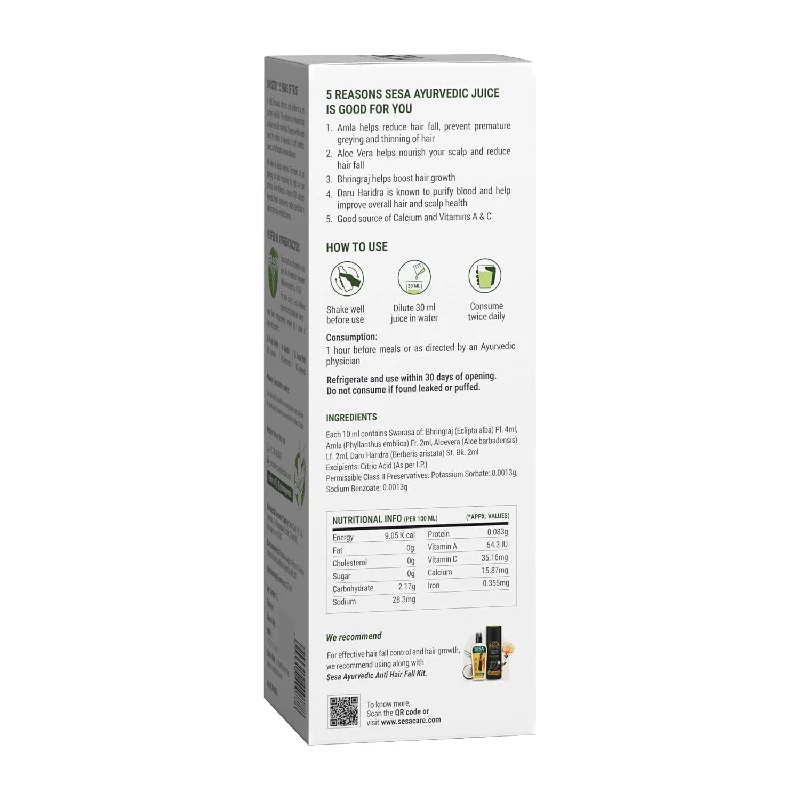 Sesa Ayurvedic Hair Care Juice - Image 8