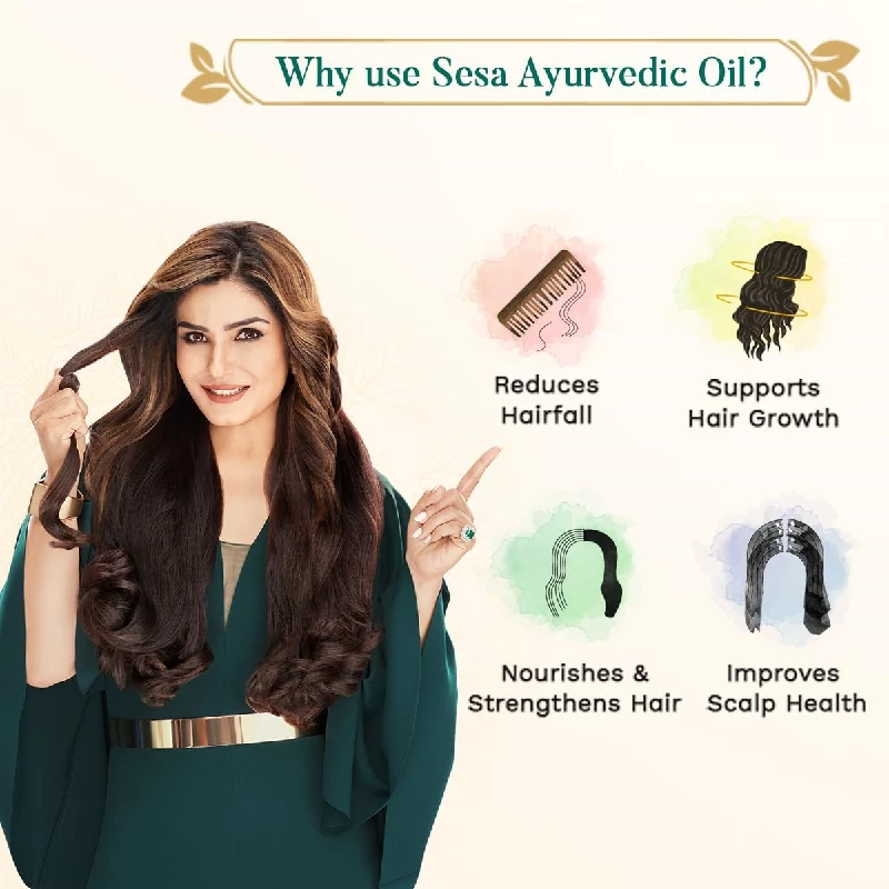 Sesa Ayurvedic Hair Oil - Image 4