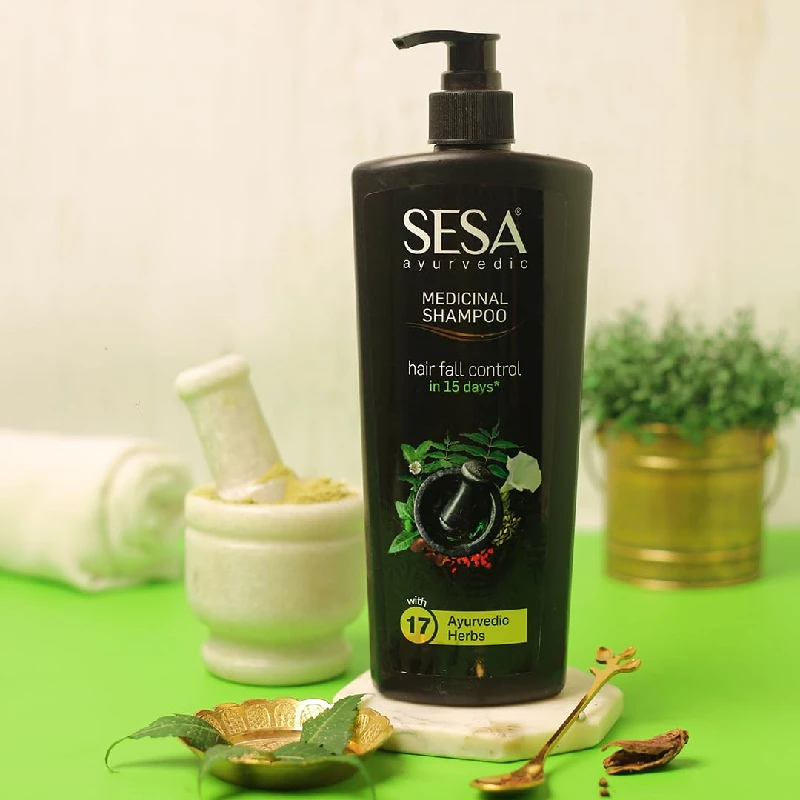 Sesa Ayurvedic Medicinal Shampoo For Hairfall Control - Image 9