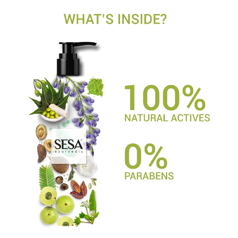 Sesa Ayurvedic Medicinal Shampoo For Hairfall Control - Image 11