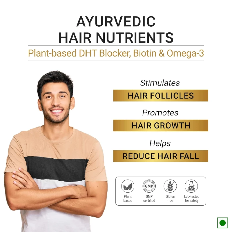 Sesa Dht Blocker Ayurvedic Hair Nutrients Biotin Vitamins Capsules - Image 4