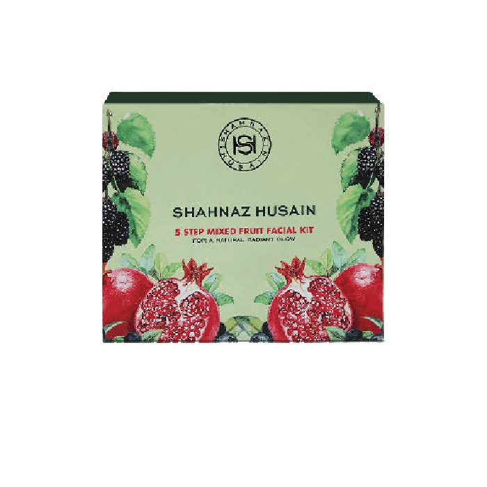 Shahnaz Husain 5 Step Mixed Fruit Facial Kit Shahnaz Husain 5 Step Mixed Fruit Facial Kit-Pack Size-50 g