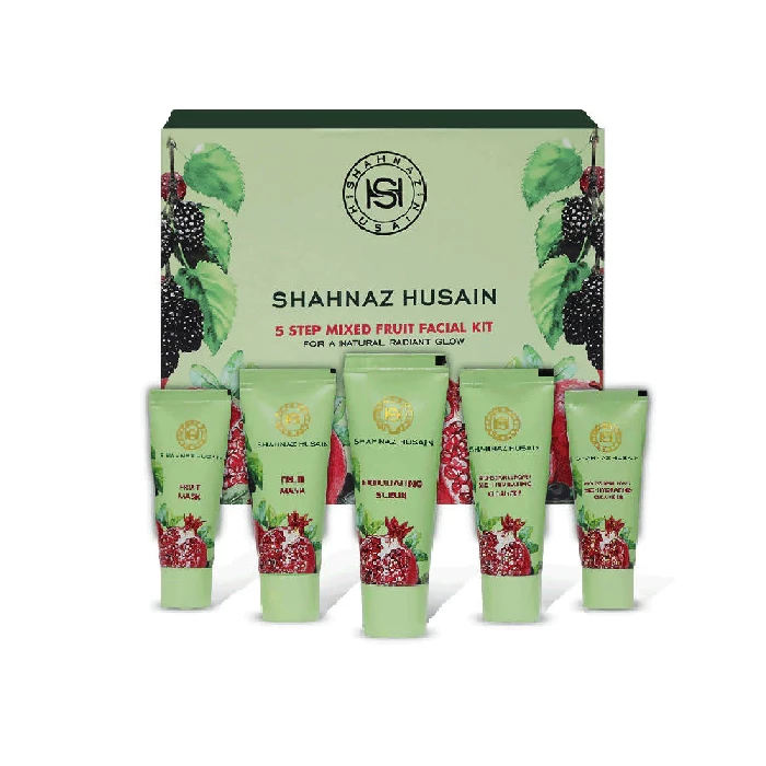 Shahnaz Husain 5 Step Mixed Fruit Facial Kit - Image 2