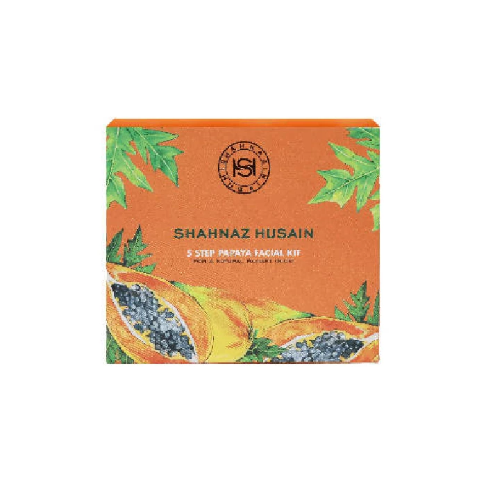 Shahnaz Husain 5 Step Papaya Facial Kit Shahnaz Husain 5 Step Papaya Facial Kit-Pack Size-50 g