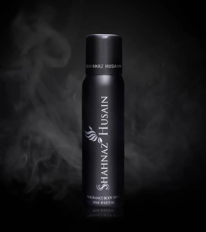 Shahnaz Husain Deodorant Regular Black Fragrance Body Spray For Men - Image 2