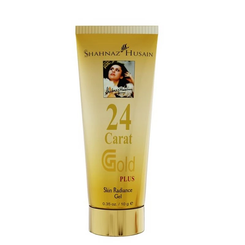Shahnaz Husain Gold Skin Radiance Timeless Youth Kit (G.Scrub,G.Gel,M.Cream,G.Mask)-Free Professional Power Skin Tonic - Image 4