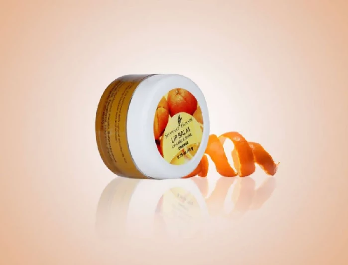 Shahnaz Husain Lip Balm Lip Care & Shine Orange - Image 2