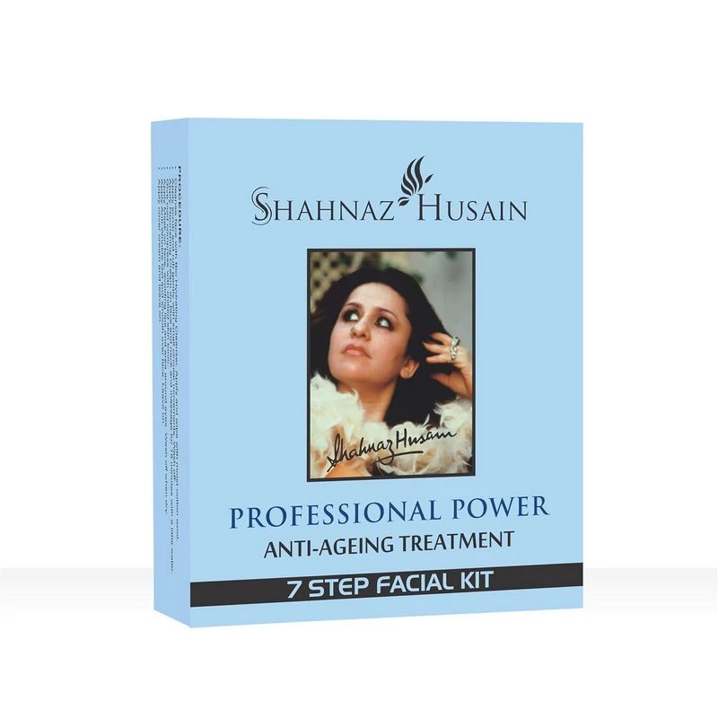 Shahnaz Husain Professional Power Anti-Ageing Treatment 7 Step Facial Kit - Image 1