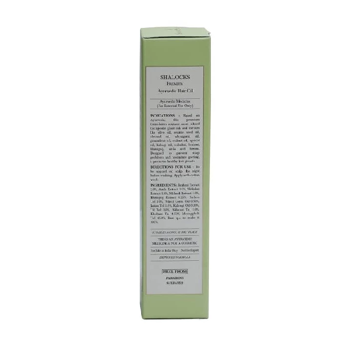Shahnaz Husain Shalocks Plus Ayurvedic Oil - Image 2