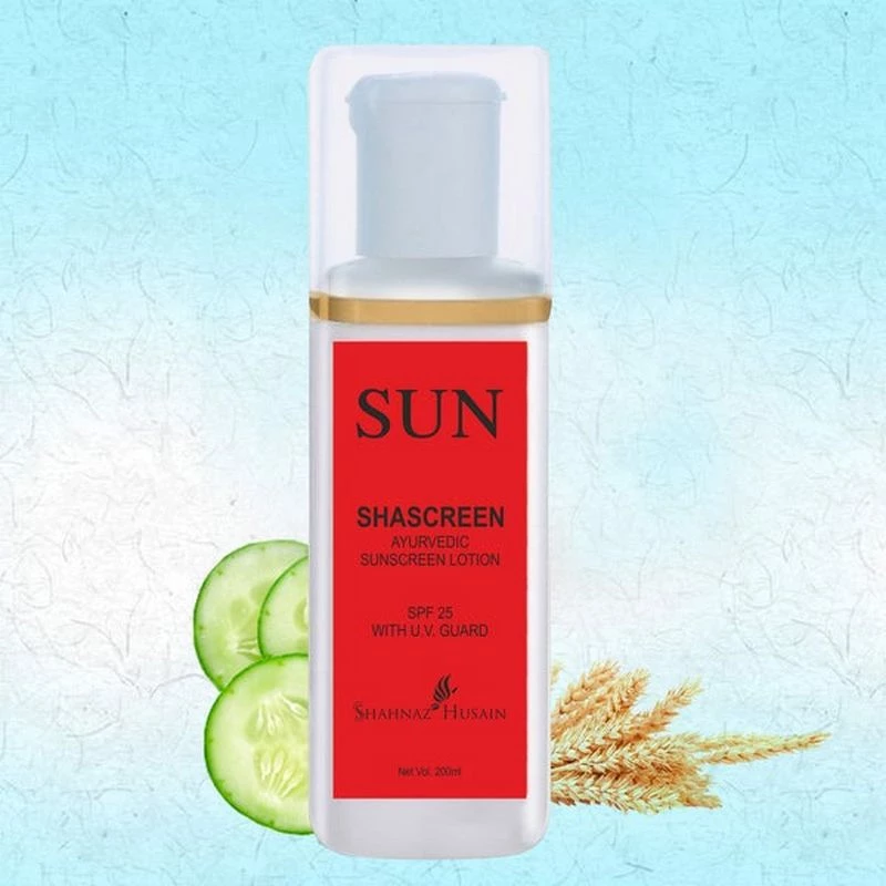Shahnaz Husain Shascreen- Ayurvedic Sunscreen Lotion (SPF 25) - Image 4