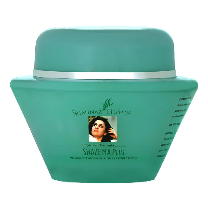 Shahnaz Husain Shazema Plus Herbal Cleanser For Oily Problem Skin - Image 2