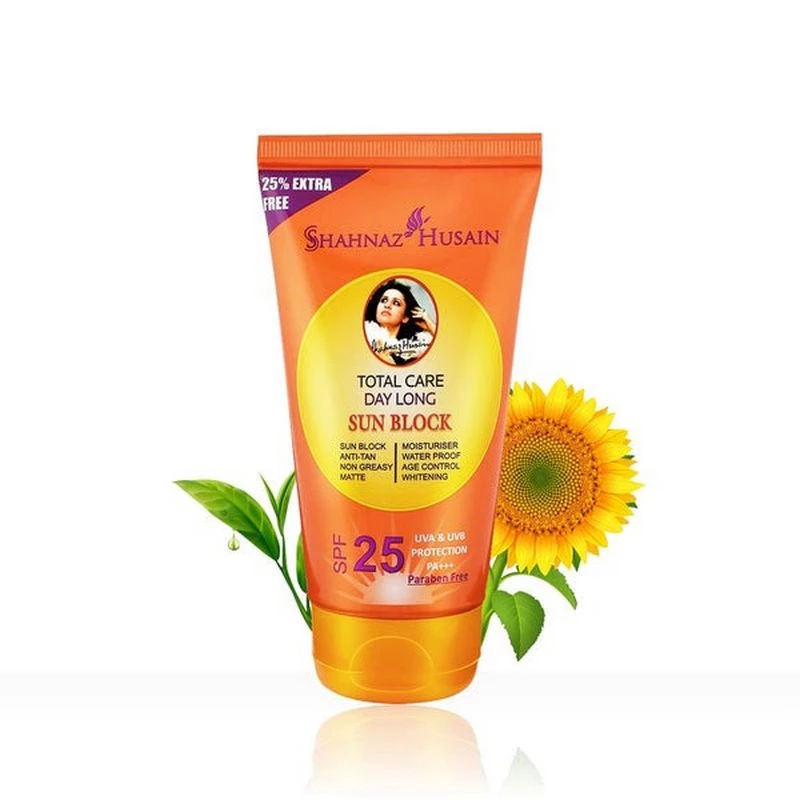 Shahnaz Husain Total Care Day Long Sun Block SPF 25 - Image 2
