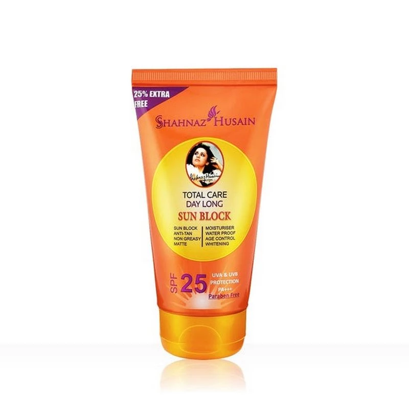Shahnaz Husain Total Care Day Long Sun Block SPF 25 - Image 3
