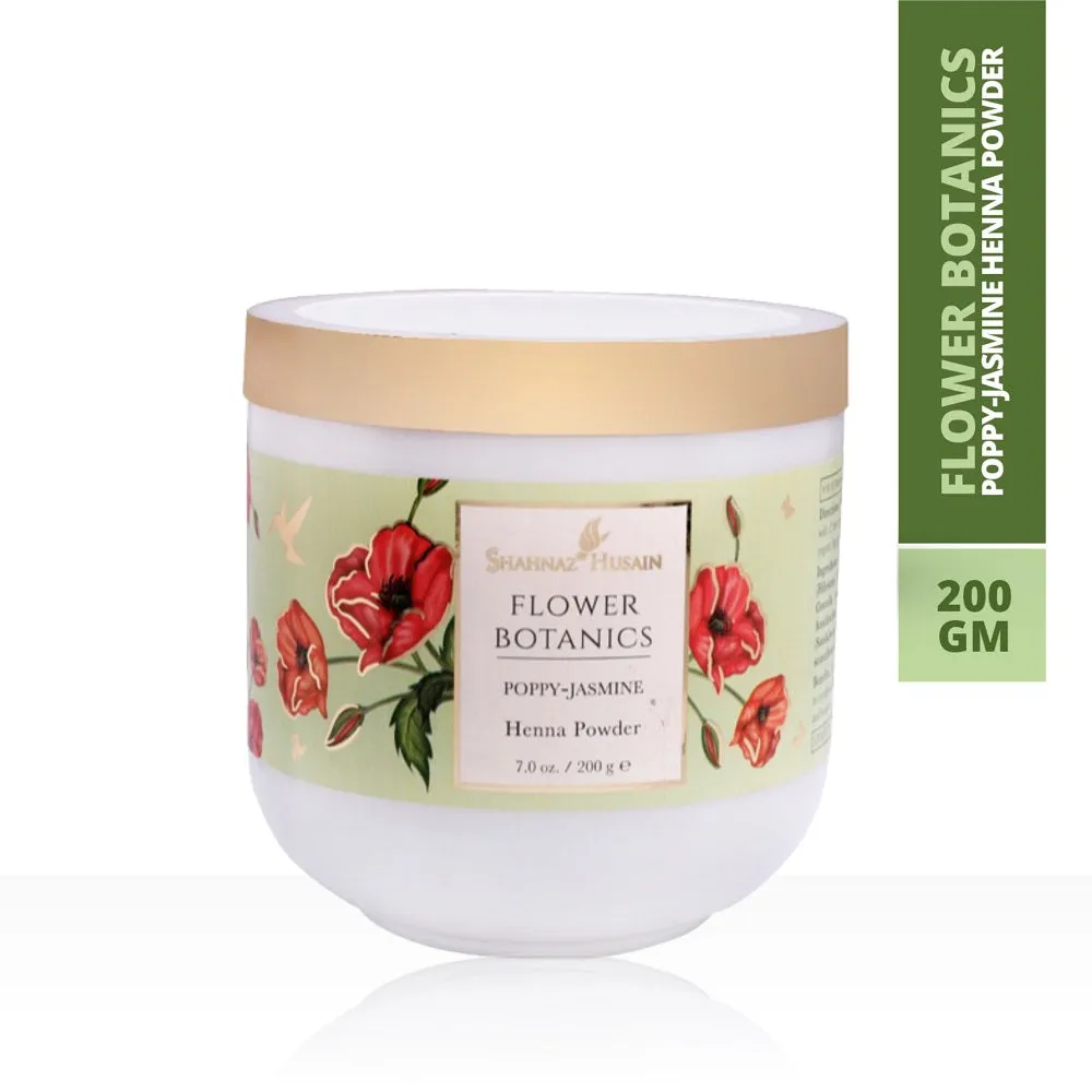 Shahnaz Husain Flower Botanics - Poppy-Jasmine Henna Powder - Image 3