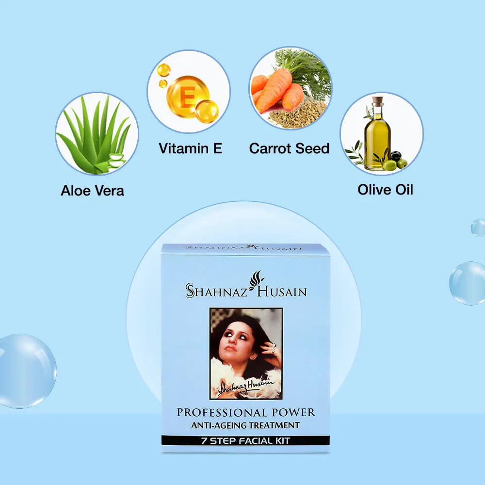Shahnaz Husain Professional Power Anti-Ageing Treatment 7 Step Facial Kit - Image 7