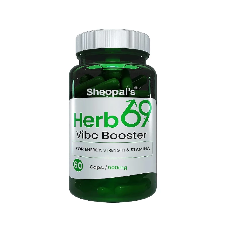 Sheopal's Herb 69 Vibe Shudh SJ Shatavari Helps Increasing Energy, Strength & Stamina For Men - Image 1