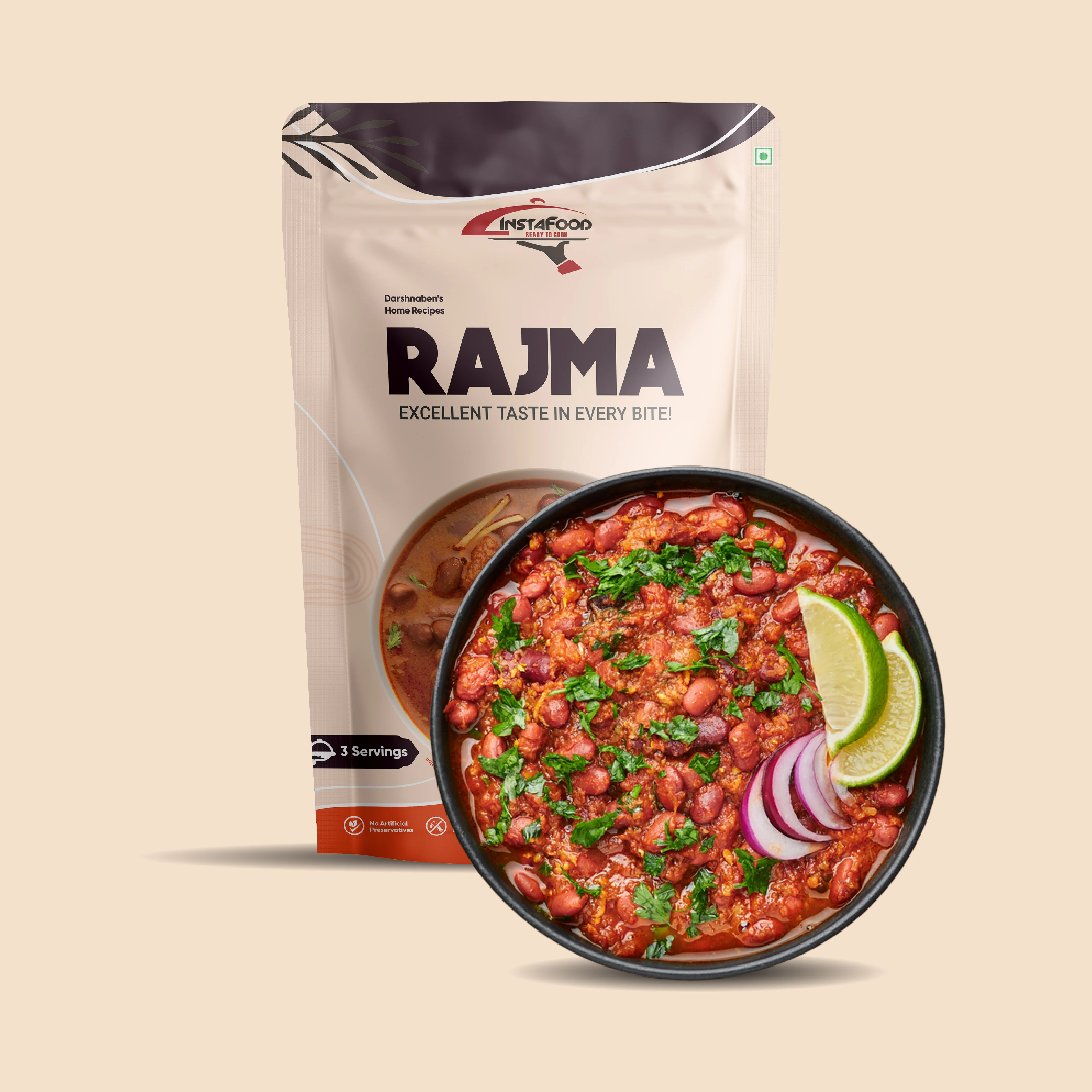 Sheta Instafood Rajma Sheta Instafood Rajma-Pack Size-150 g