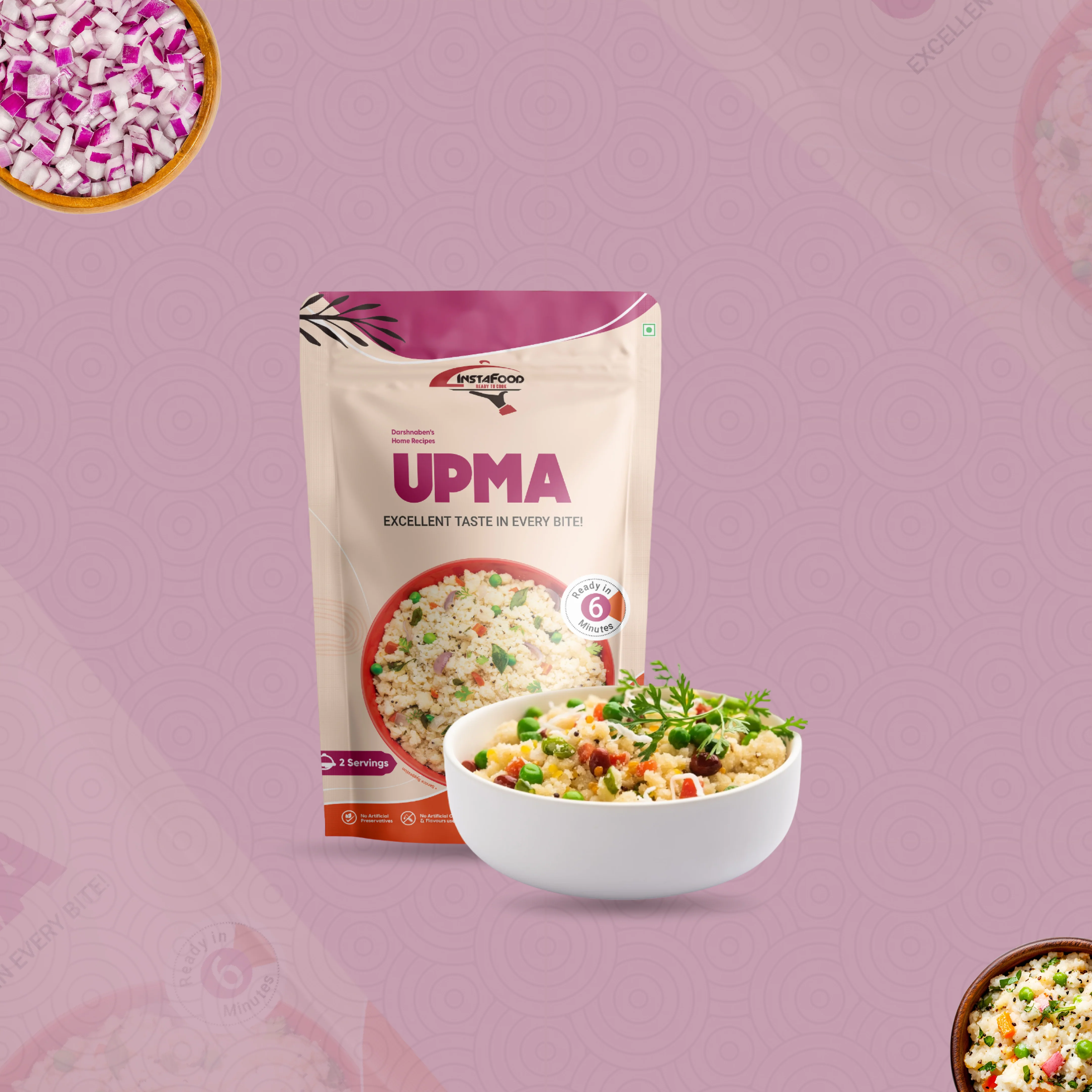 Sheta Instafood Upma Sheta Instafood Upma-Pack Size-150 g