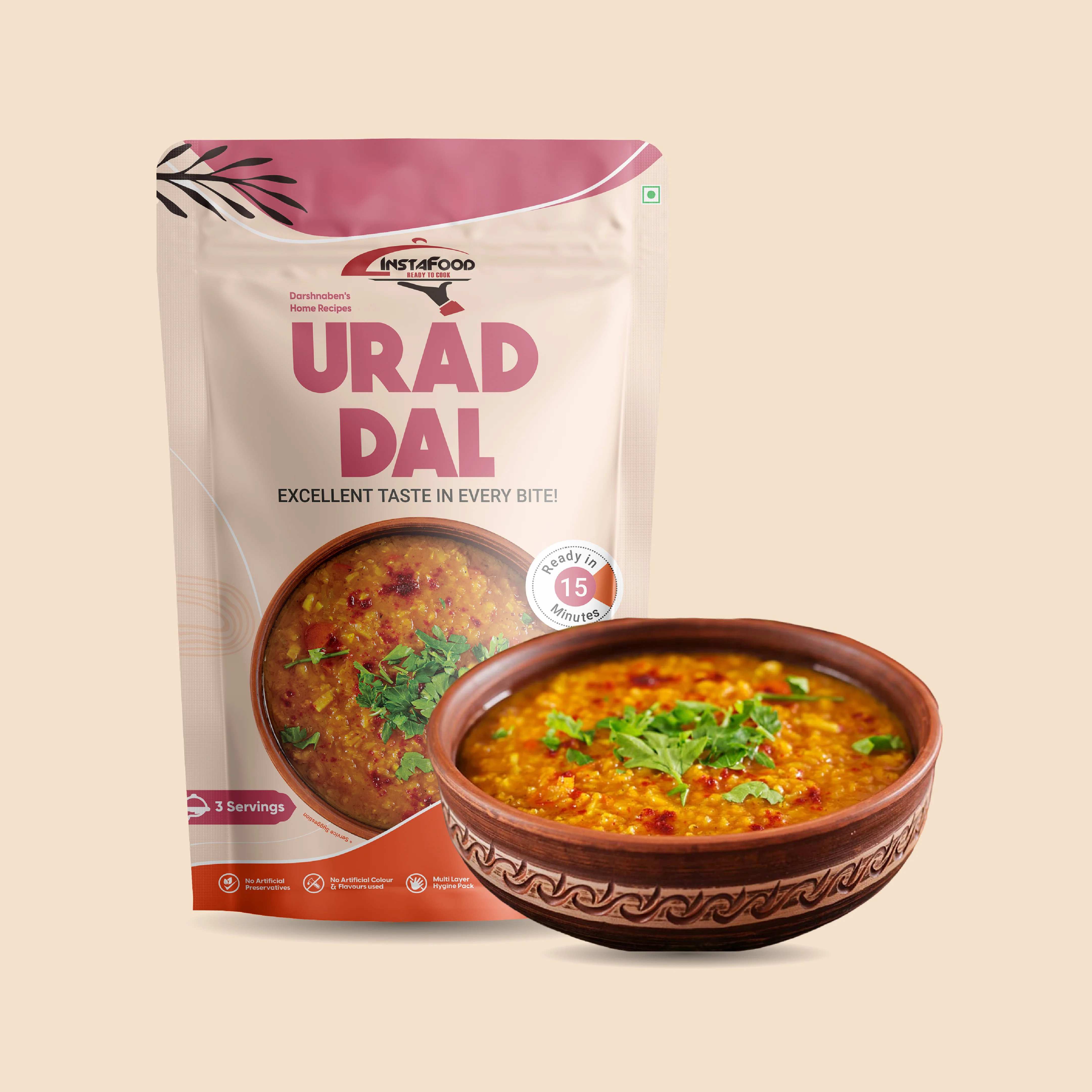 Sheta Instafood Urad Dal Sheta Instafood Urad Dal-Pack Size-150 g