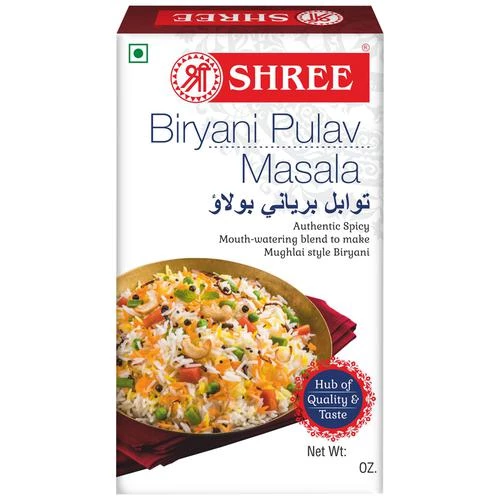 Shree Biryani Pulav Masala - 100% Natural Shree Biryani Pulav Masala - 100% Natural--100 g