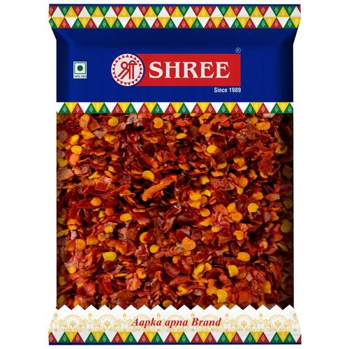 Shree Chilly Flakes - 100% Natural & Pure Shree Chilly Flakes - 100% Natural & Pure--100 g