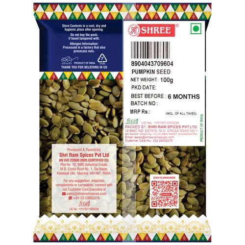 Shree Pumpkin Seeds - 100% Natural & Pure - Image 2