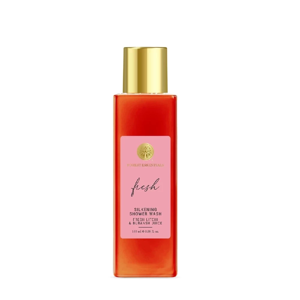 Silkening Shower Wash Fresh Litchi & Buransh Juice - Image 1
