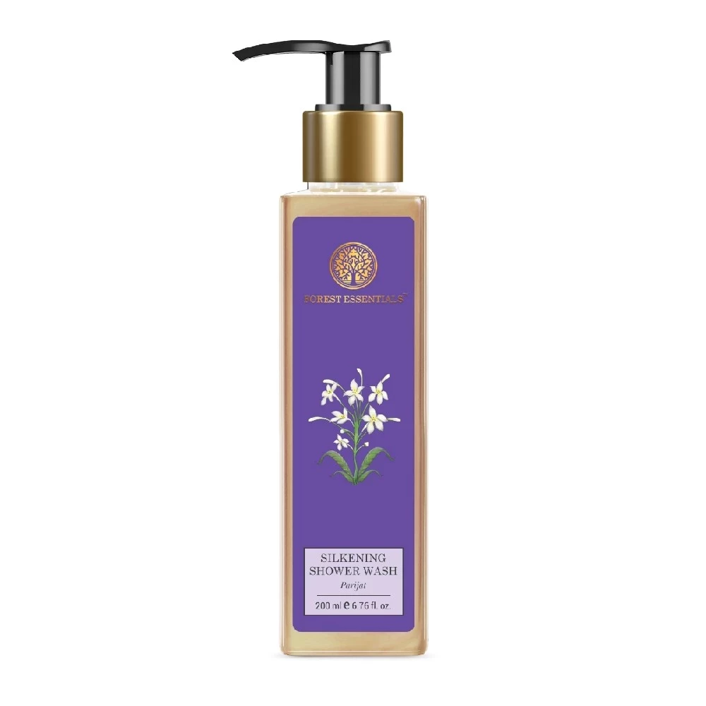 Forest Essentials Silkening Shower Wash Parijat - Image 1