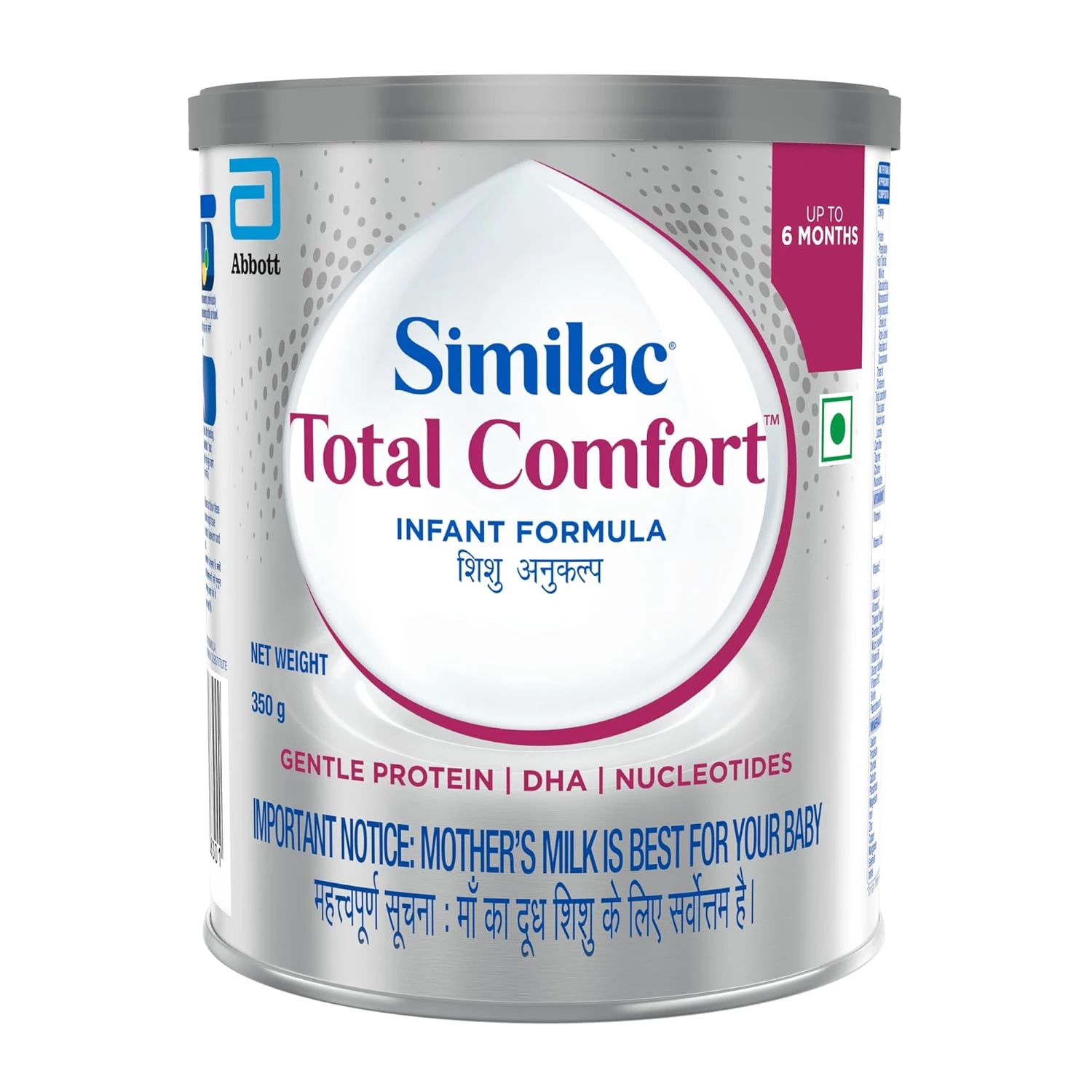 Similac Total Comfort Infant Formula Powder Similac Total Comfort Infant Formula Powder-Pack Size-350 g