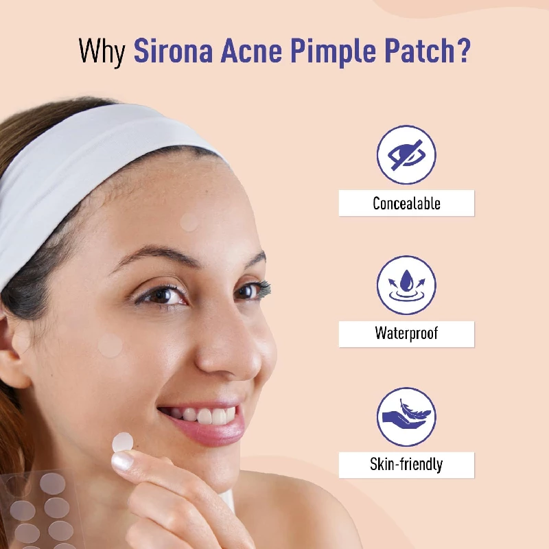 Sirona Anti Acne Pimple Patches for Face - Image 3