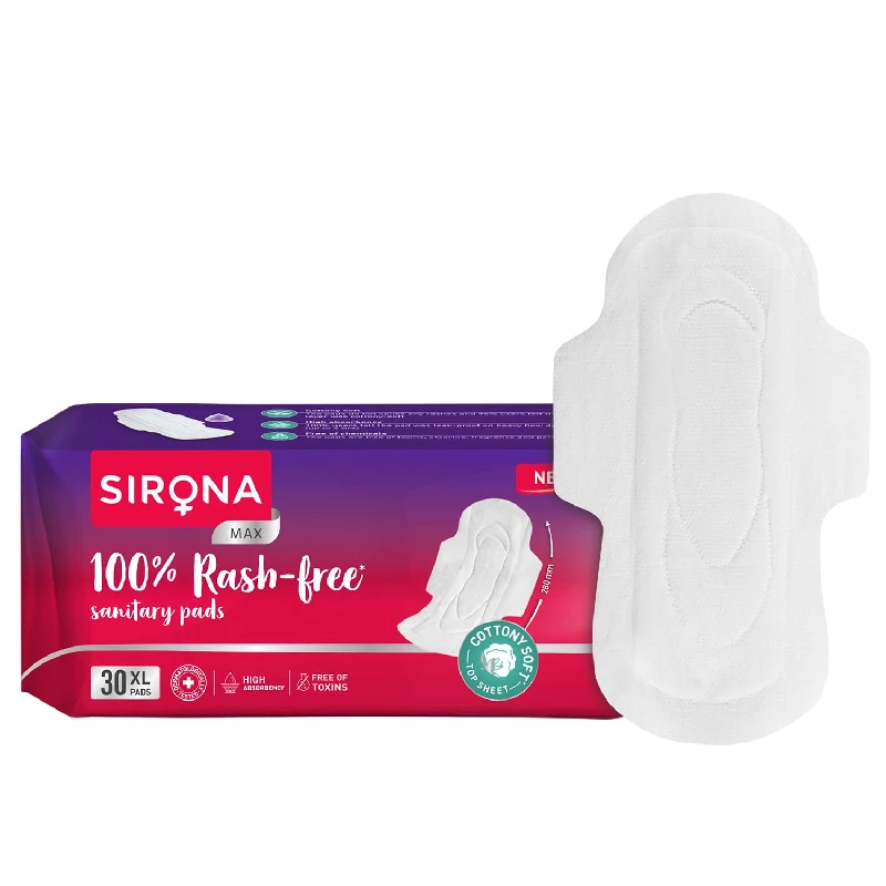 Sirona Max 100% Rash Free & Toxic-Free Sanitary Pads - Image 3
