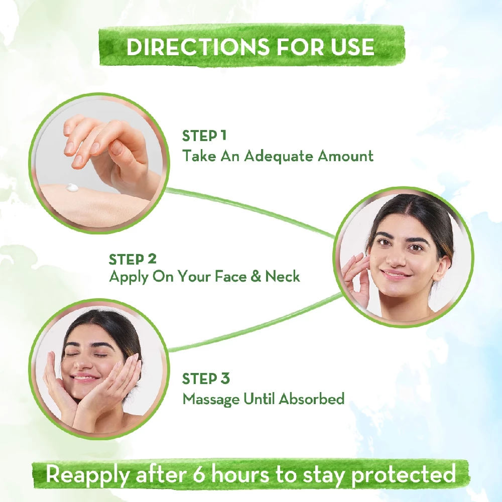 Skin Illuminate Sunscreen Gel SPF 50 with Vitamin C & Turmeric for UVA & B Protection - Image 4