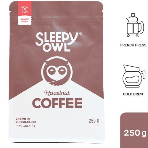 Sleepy Owl Coffee - Hazelnut Sleepy Owl Coffee - Hazelnut--250 g