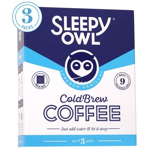 Sleepy Owl French Vanilla Cold Brew Packs - Image 2