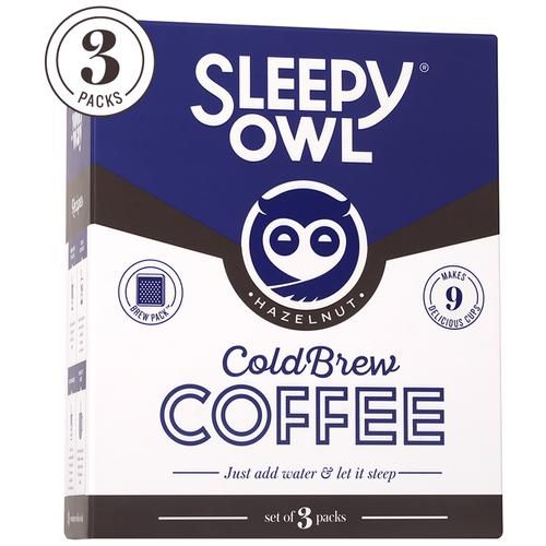Sleepy Owl Hazelnut Cold Brew Packs - Image 2