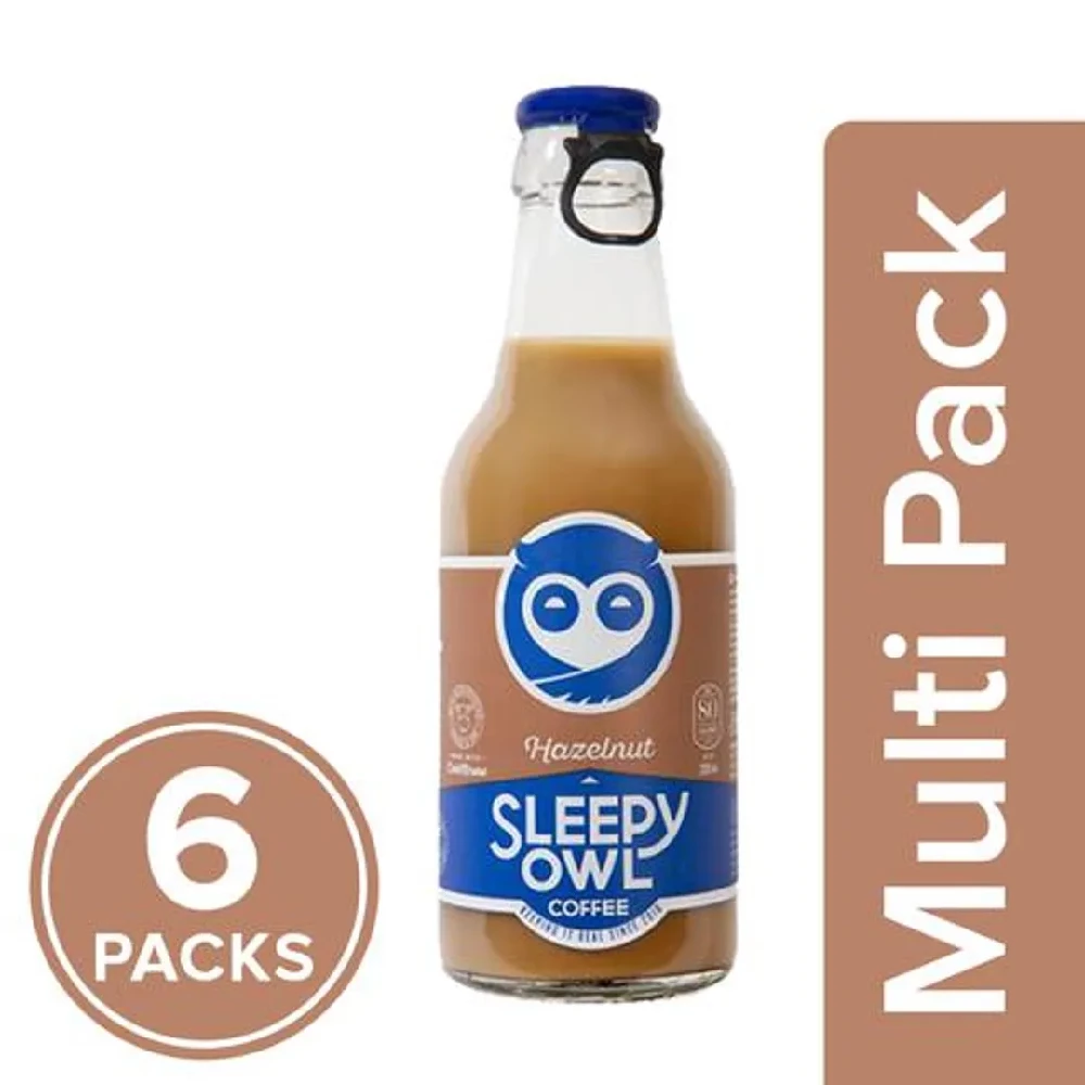 Sleepy Owl Hazelnut Iced Coffee - Made With Cold Brew - Image 25