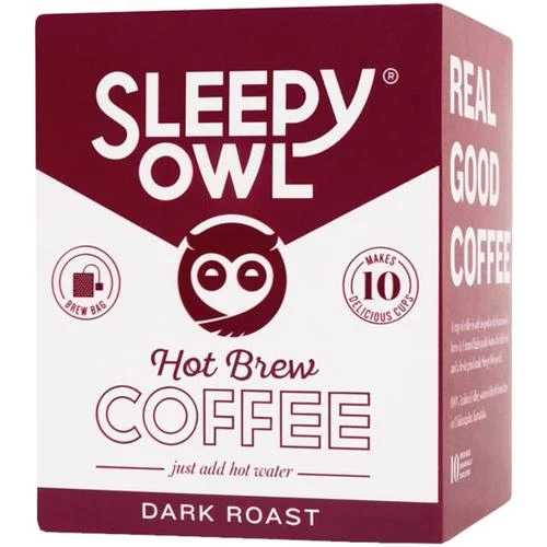 Sleepy Owl Hot Brew Coffee - 100% Arabica - Image 2