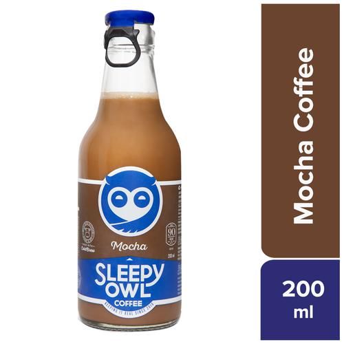 Sleepy Owl Mocha Iced Coffee - Made With Cold Brew
