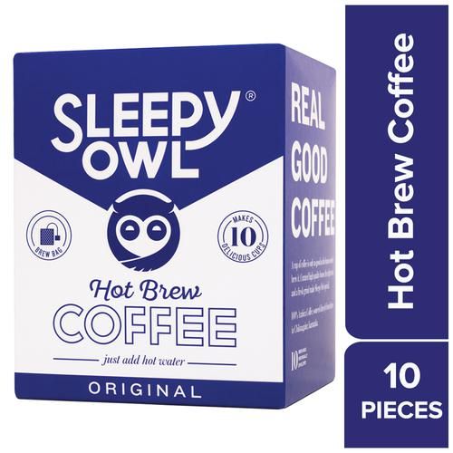 Sleepy Owl Original Hot Brew Coffee - 100% Arabica