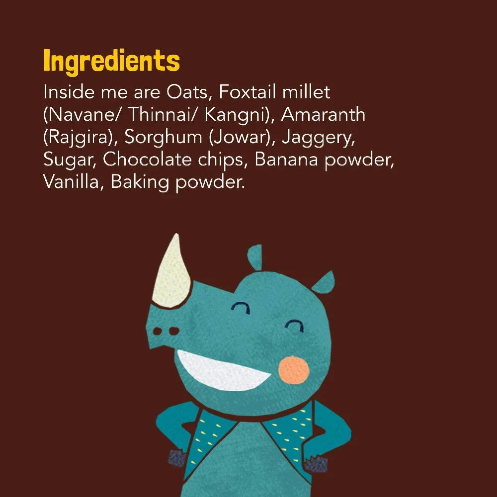 Slurrp Farm Banana Choco-Chip Millet Pancake Mix - Image 3