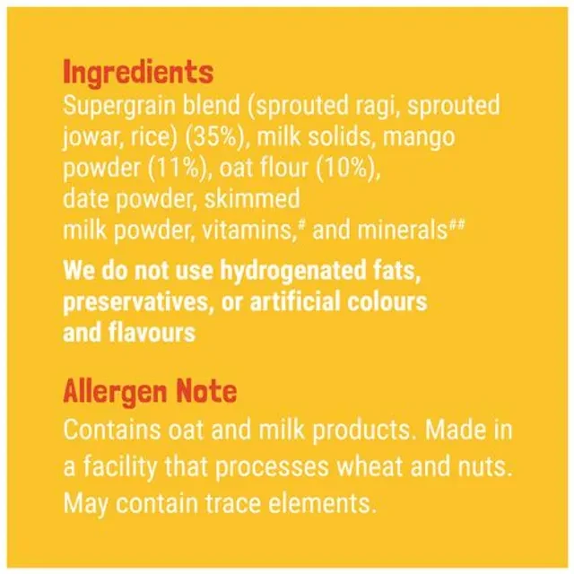 Slurrp Farm Cereal - Ragi, Rice & Mango With Milk - Image 3