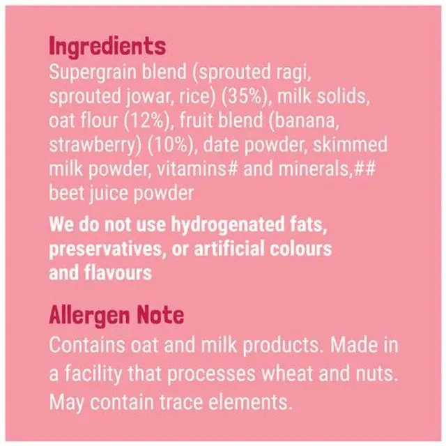 Slurrp Farm Cereal - Ragi, Rice & Strawberry With Milk - Image 3